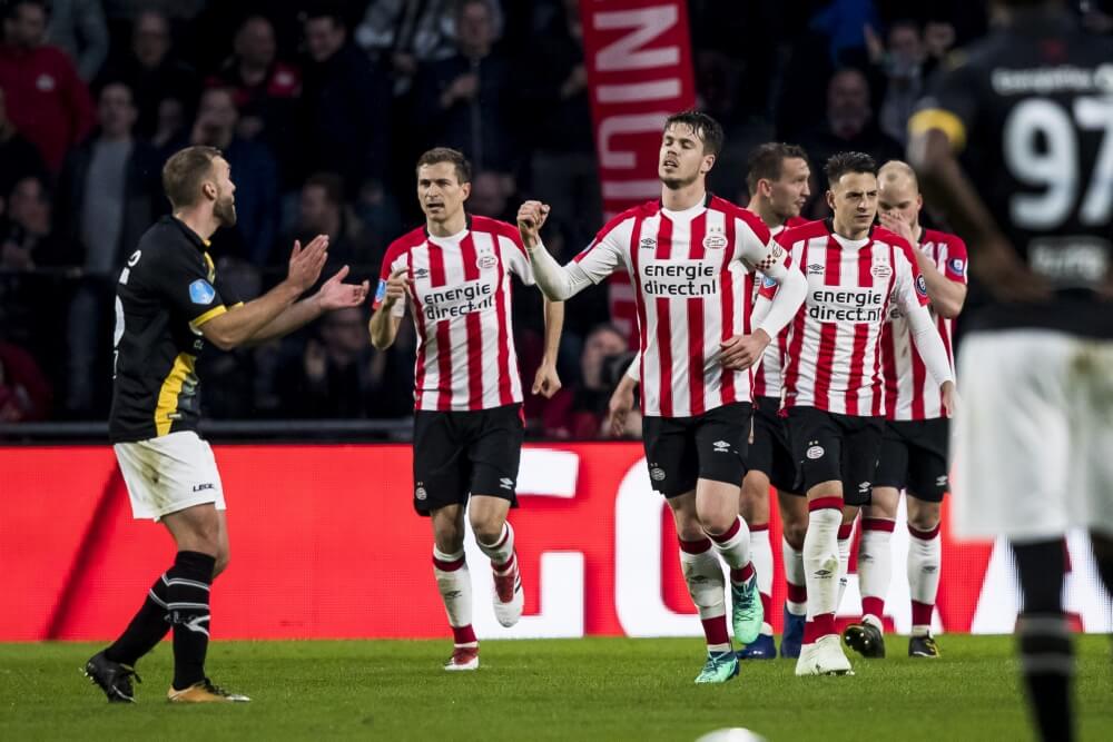 PSV haalt in slotfase uit tegen NAC