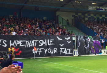 Feyenoord-supporters: “Lets wipe that smile off your face”